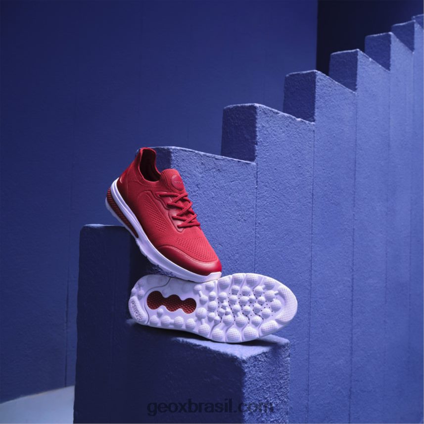 homem ativo esférico vermelho escuro Geox 28TF8X637