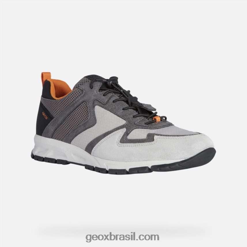 homem atrasado pedra/cinza Geox 28TF8X808