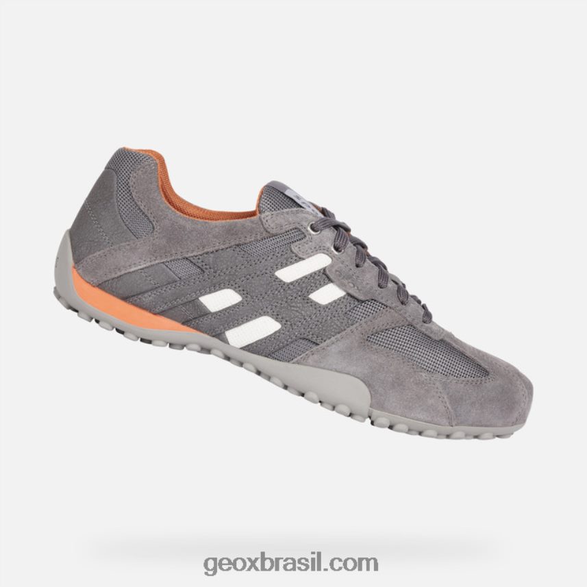 homem cobra cinza claro/antracite Geox 28TF8X1748