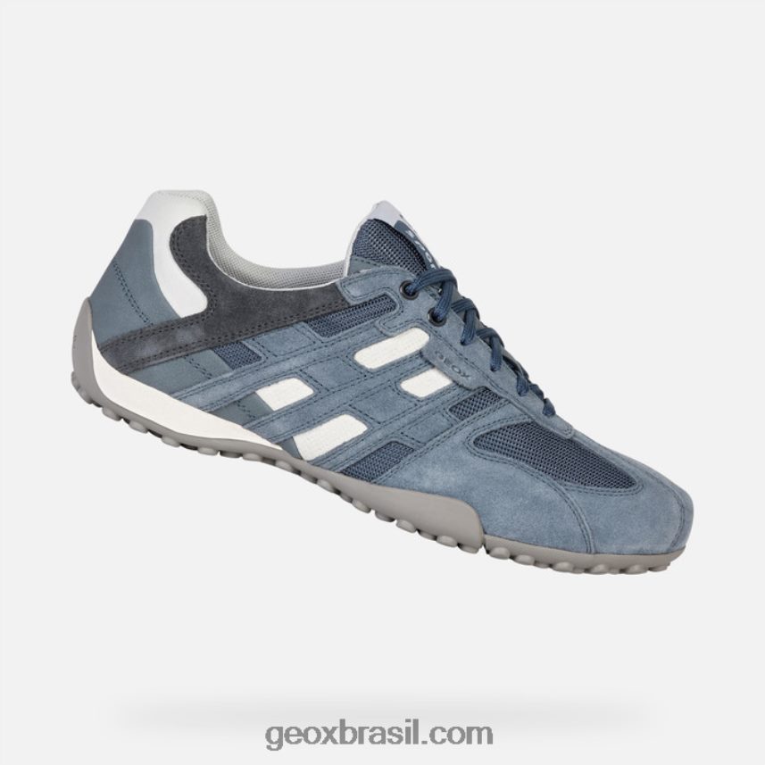 homem cobra jeans/branco Geox 28TF8X1747