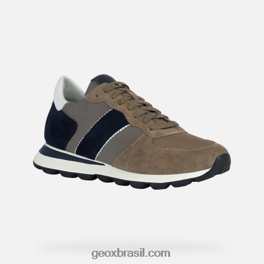 homem da série vspherica taupe/marinho Geox 28TF8X715