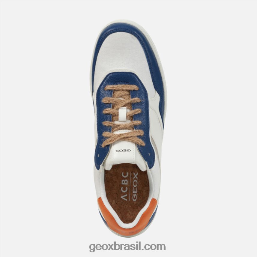 homem de guerra jeans/branco Geox 28TF8X756