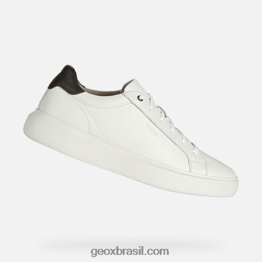 homem deiven branco/dk marrom Geox 28TF8X816