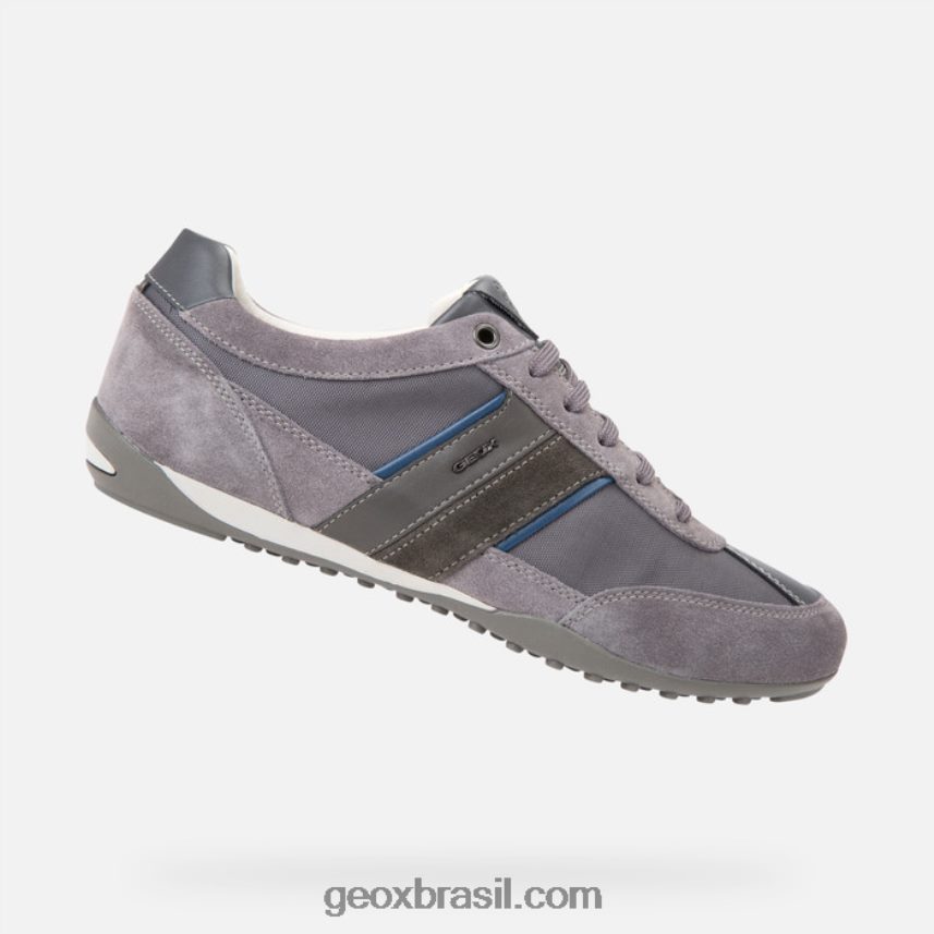 homem do poço cinza escuro Geox 28TF8X1752