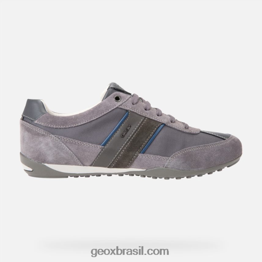 homem do poço cinza escuro Geox 28TF8X1752