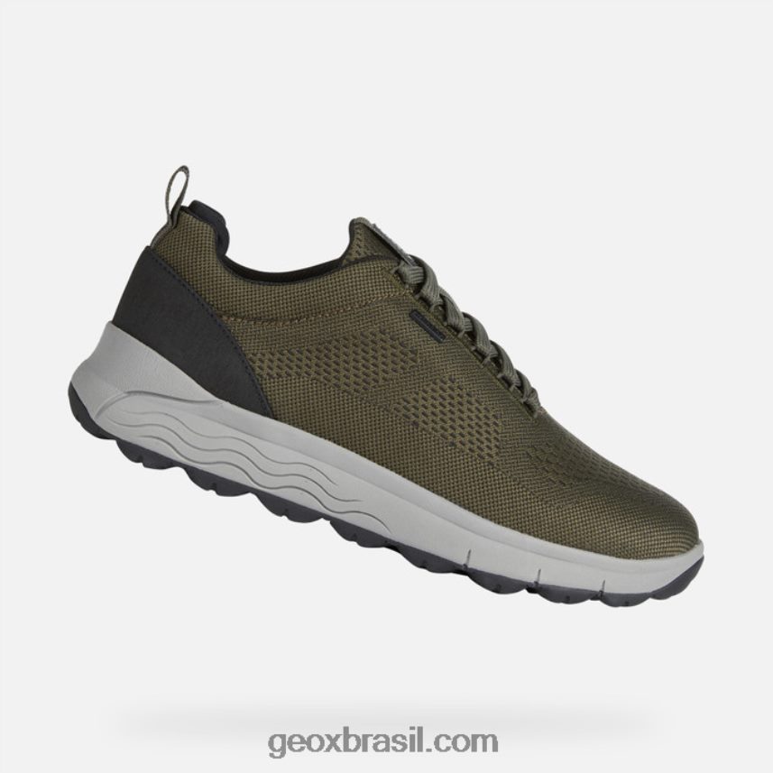 homem esférico 4x4 abx azeitona escura Geox 28TF8X627