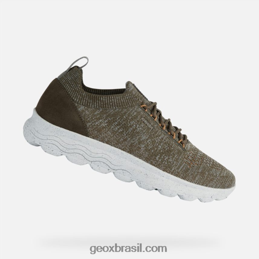 homem esférico azeitona escura Geox 28TF8X692