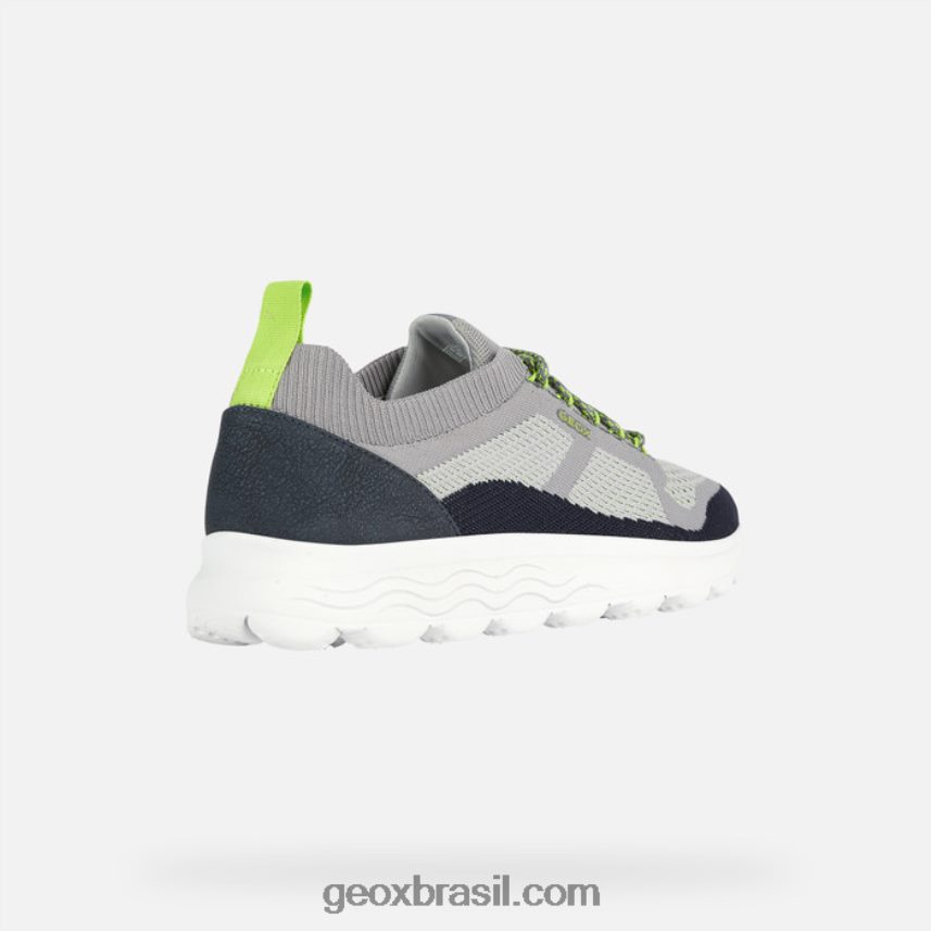 homem esférico cinza claro/ marinho Geox 28TF8X1844