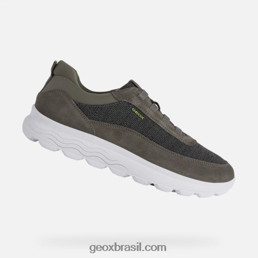 homem esférico verde oliva claro Geox 28TF8X901