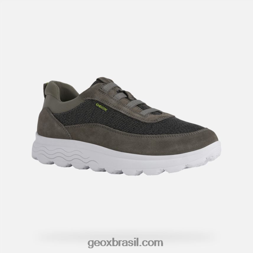 homem esférico verde oliva claro Geox 28TF8X901