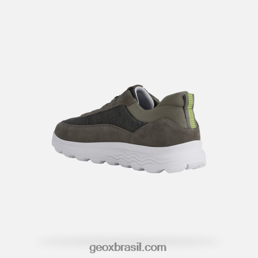 homem esférico verde oliva claro Geox 28TF8X901
