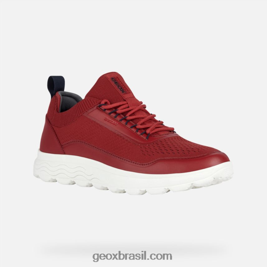 homem esférico vermelho escuro Geox 28TF8X684