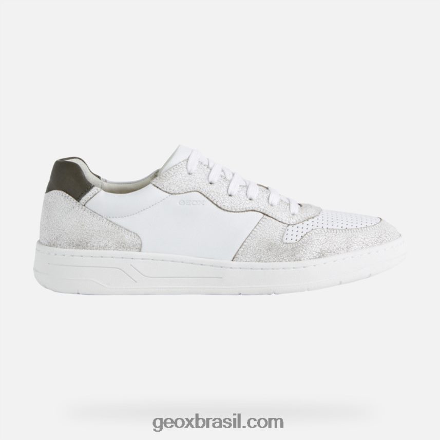 homem magnético branco/verde oliva claro Geox 28TF8X784