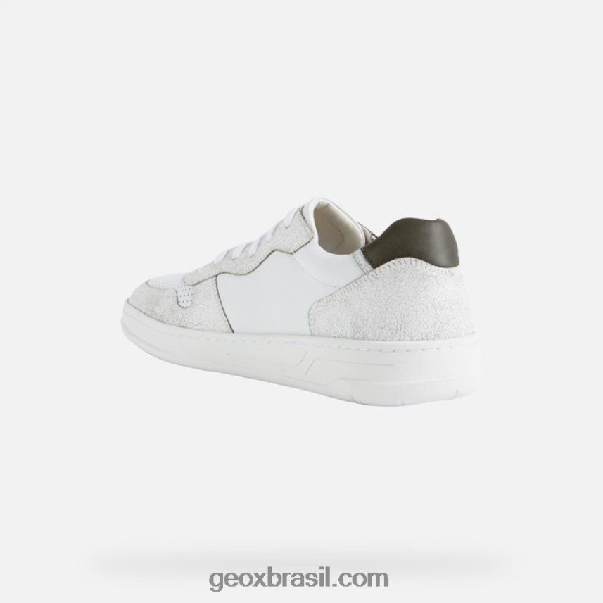 homem magnético branco/verde oliva claro Geox 28TF8X784
