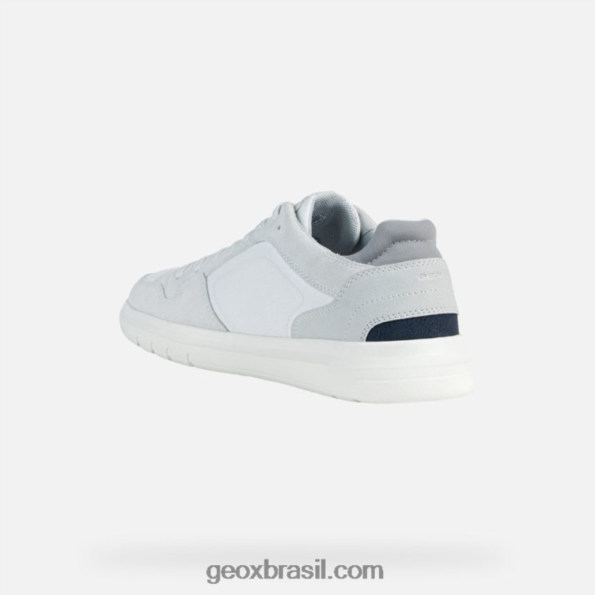 homem merediano off white/branco Geox 28TF8X1778