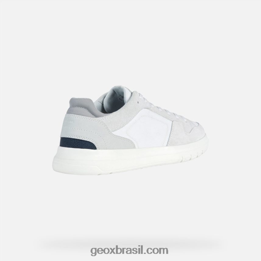 homem merediano off white/branco Geox 28TF8X1778