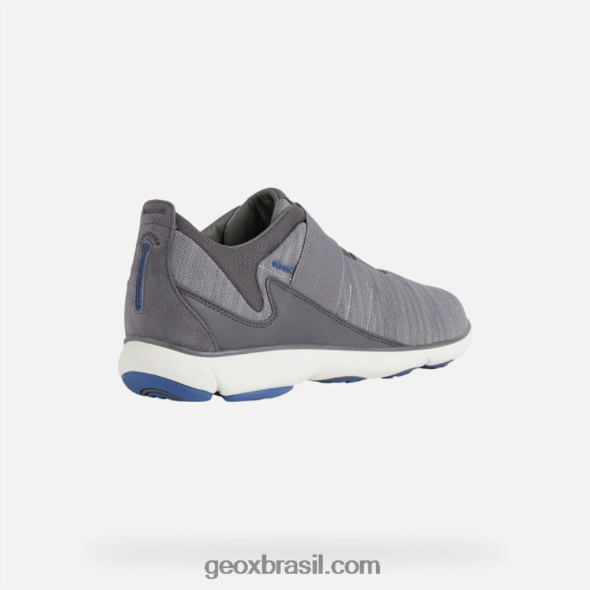 homem nebulosa cinza Geox 28TF8X865