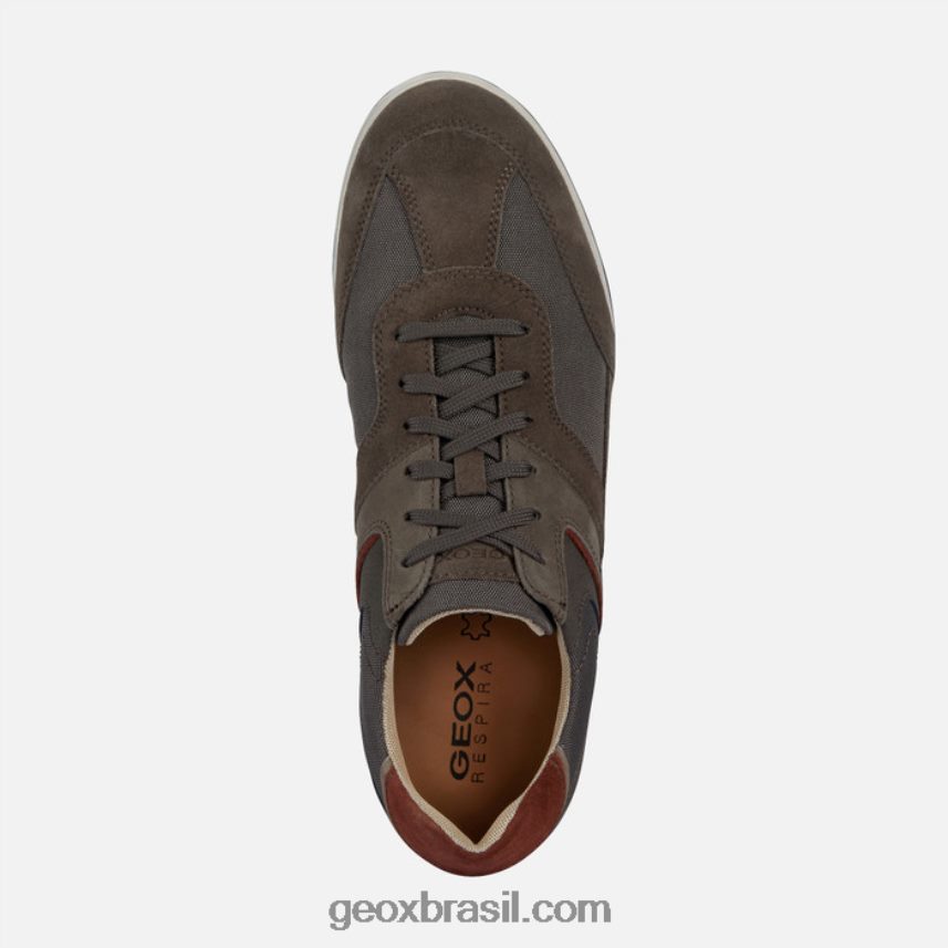 homem renan pomba cinza Geox 28TF8X659