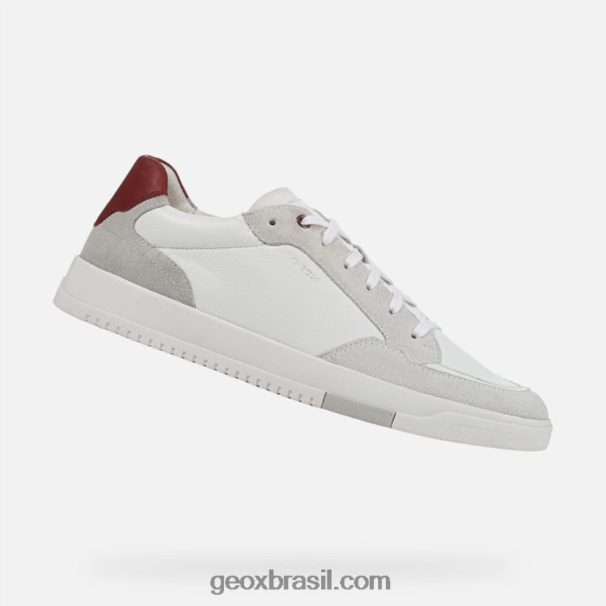 homem segnale branco/dk vermelho Geox 28TF8X863