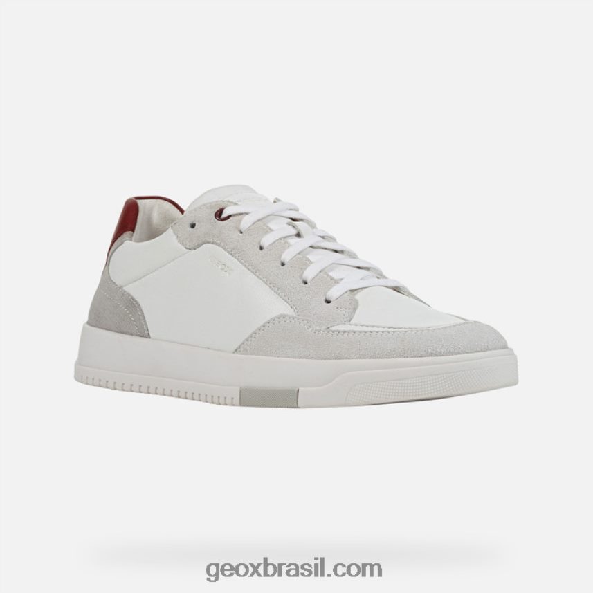 homem segnale branco/dk vermelho Geox 28TF8X863