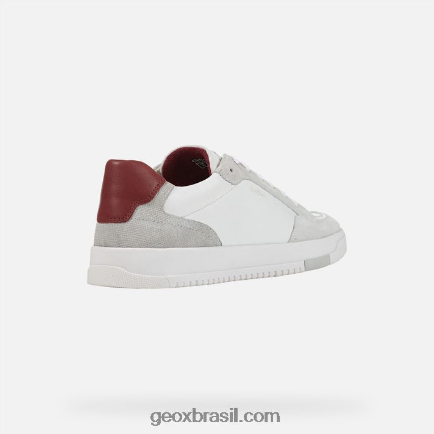 homem segnale branco/dk vermelho Geox 28TF8X863