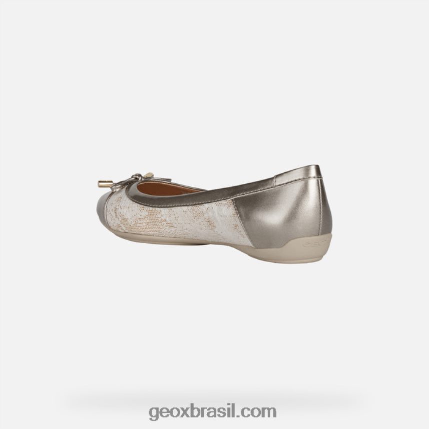 charlene mulher taupe claro Geox 28TF8X507