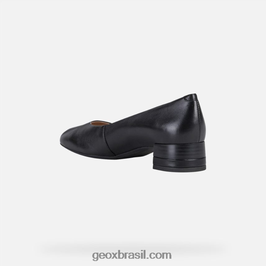 chloo mid mulher preto Geox 28TF8X363