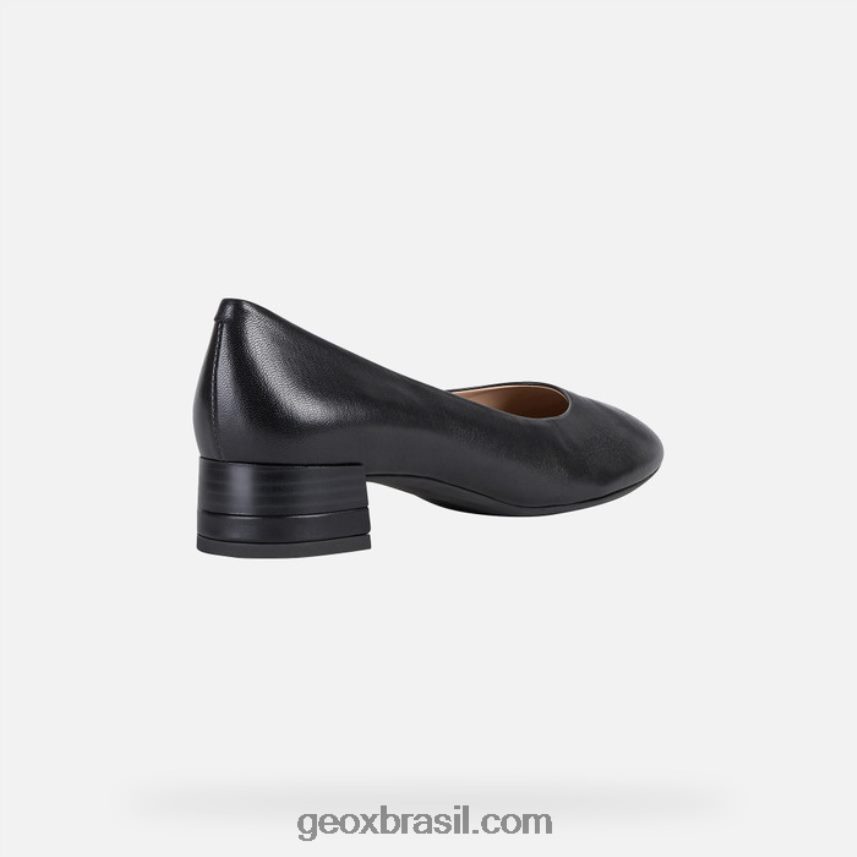 chloo mid mulher preto Geox 28TF8X363