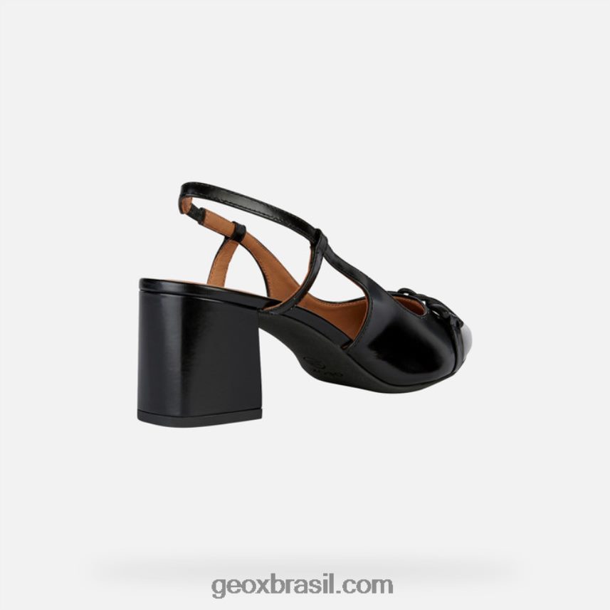 mulher bigliana preto Geox 28TF8X328