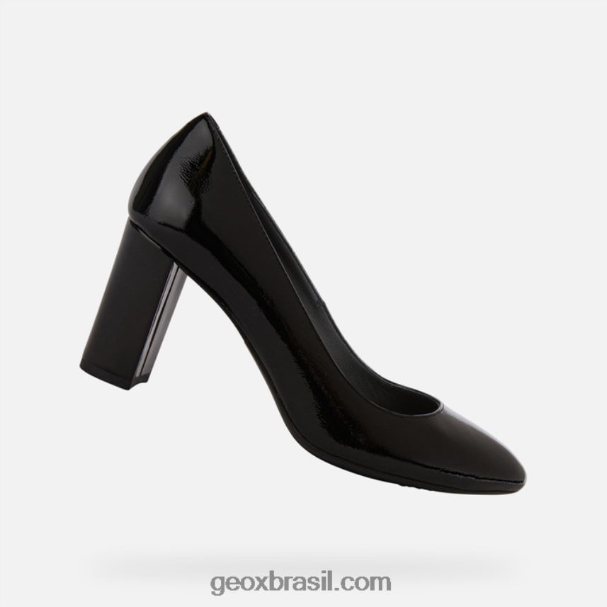 pheby 80 mulher preto Geox 28TF8X612