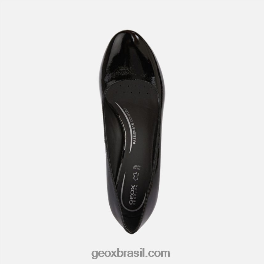 pheby 80 mulher preto Geox 28TF8X612