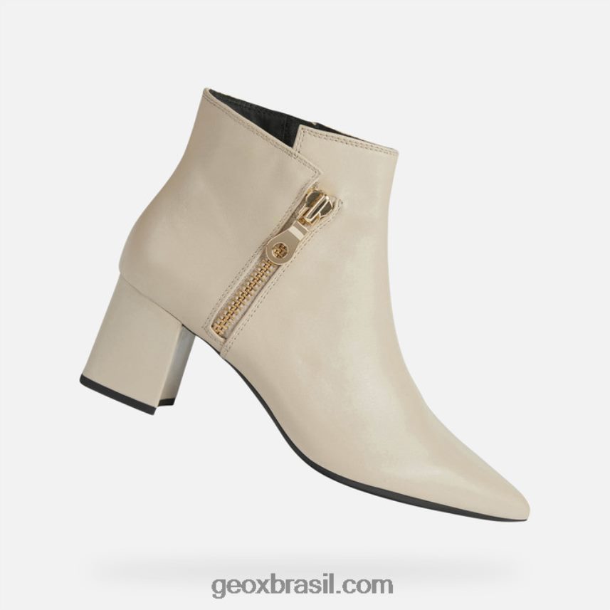 mulher bigliana taupe claro Geox 28TF8X403
