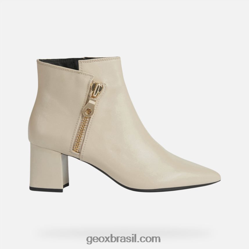 mulher bigliana taupe claro Geox 28TF8X403