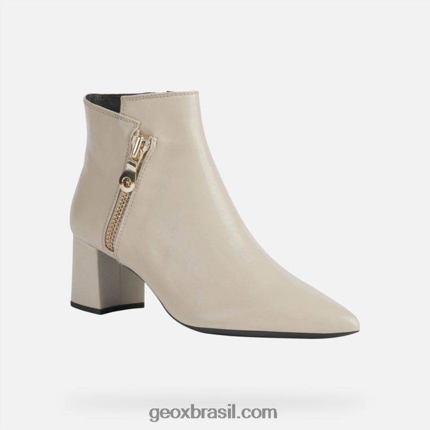 mulher bigliana taupe claro Geox 28TF8X403