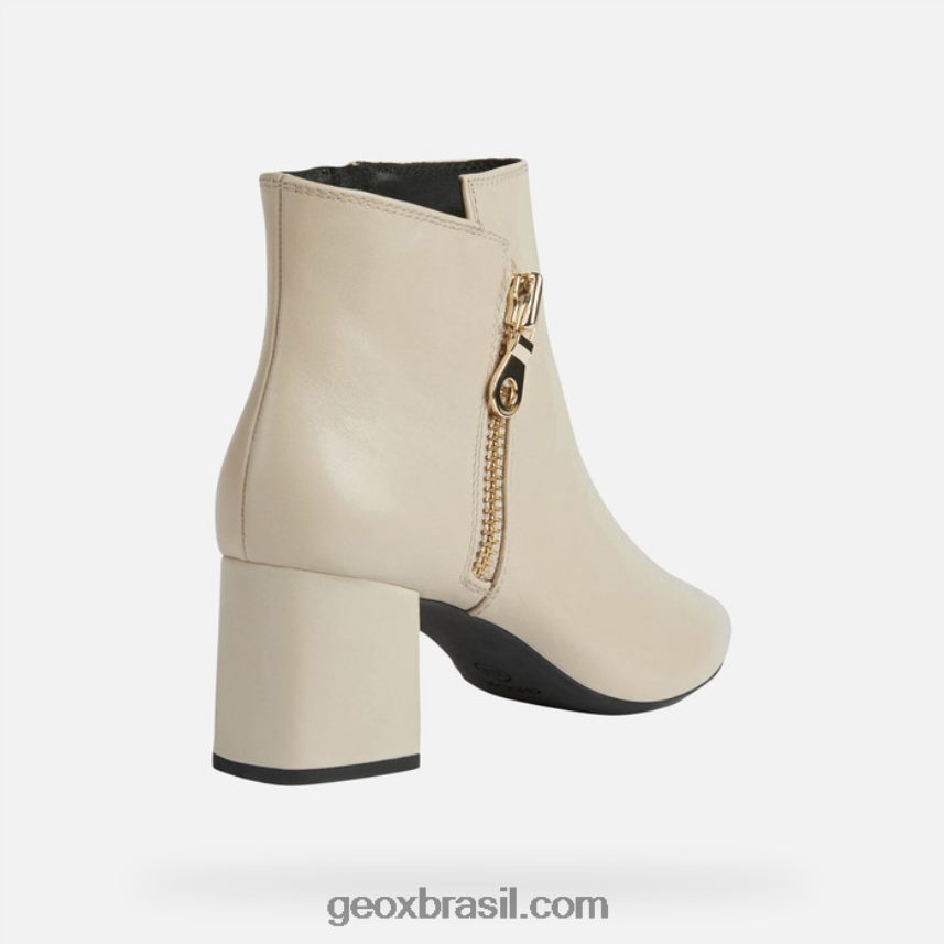 mulher bigliana taupe claro Geox 28TF8X403