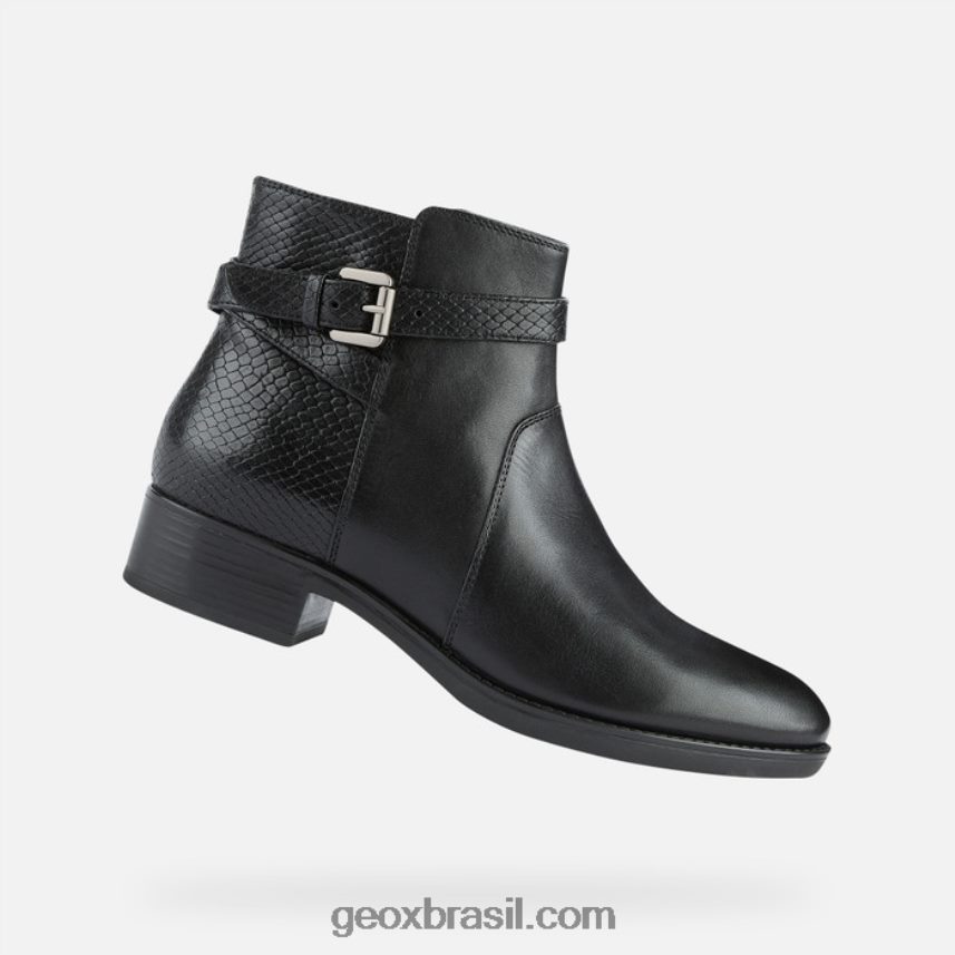 mulher felicidade preto Geox 28TF8X390