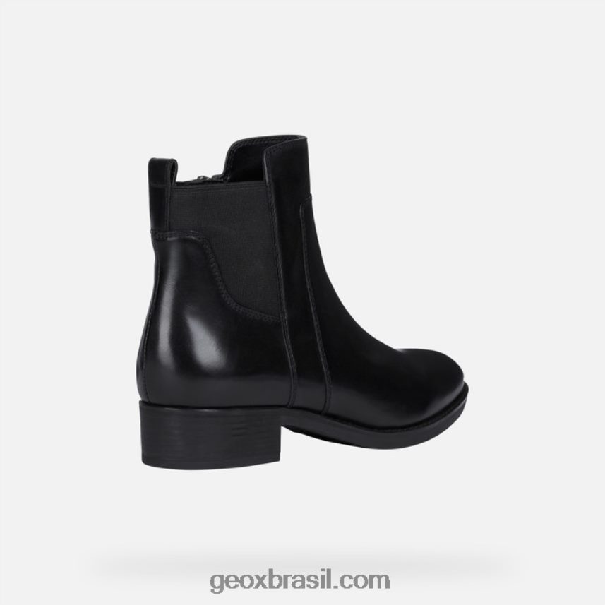 mulher felicidade preto Geox 28TF8X3