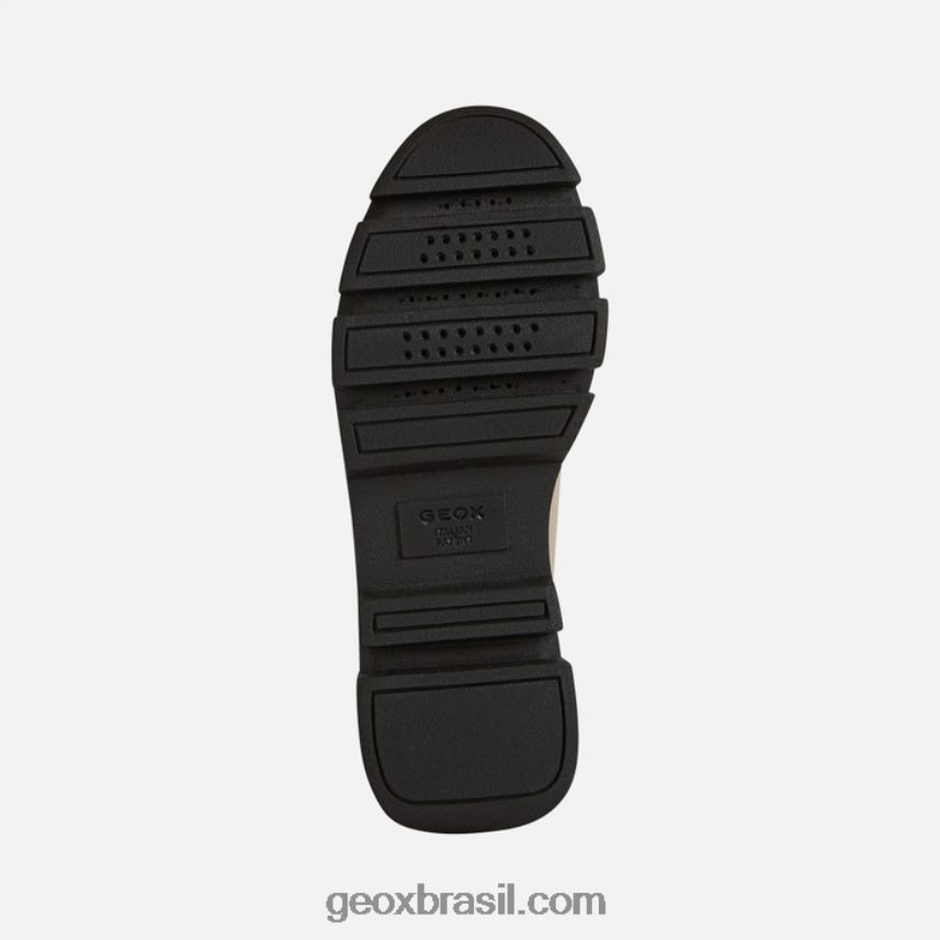 mulher vil taupe claro/preto Geox 28TF8X255