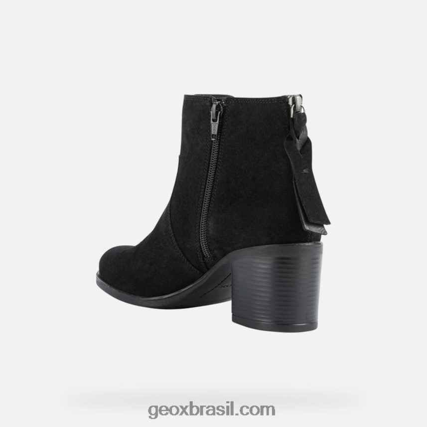 nova mulher cinza preto Geox 28TF8X347