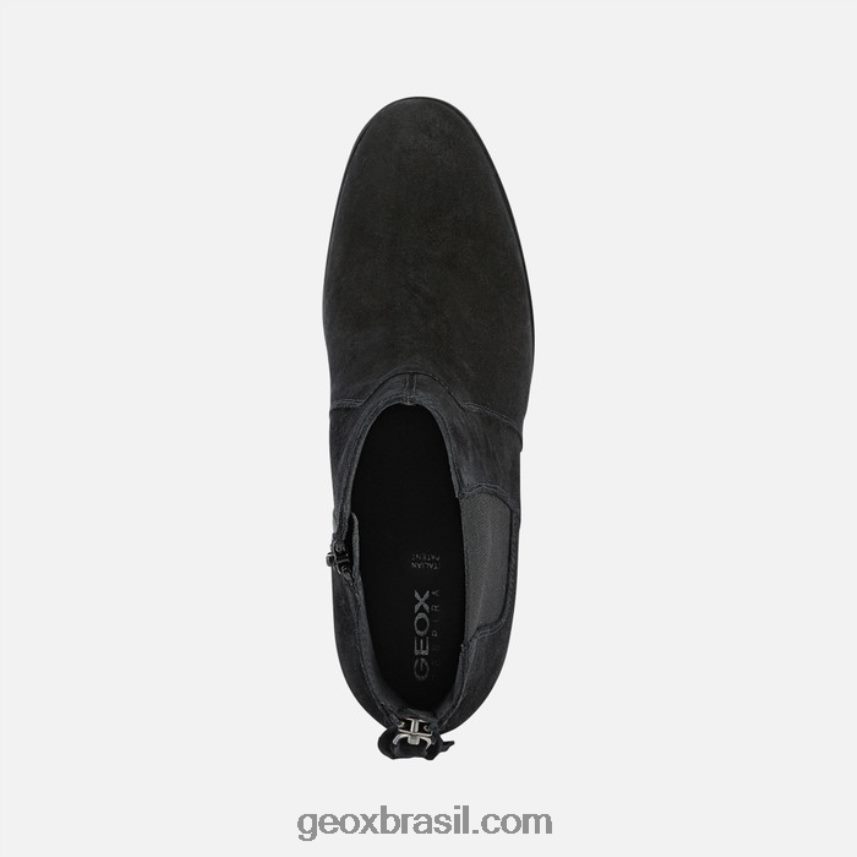 nova mulher cinza preto Geox 28TF8X347