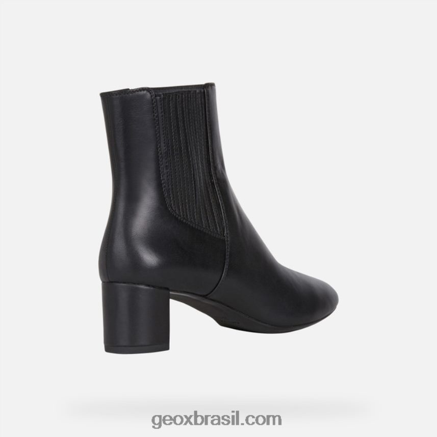 pheby 50 mulher preto Geox 28TF8X146