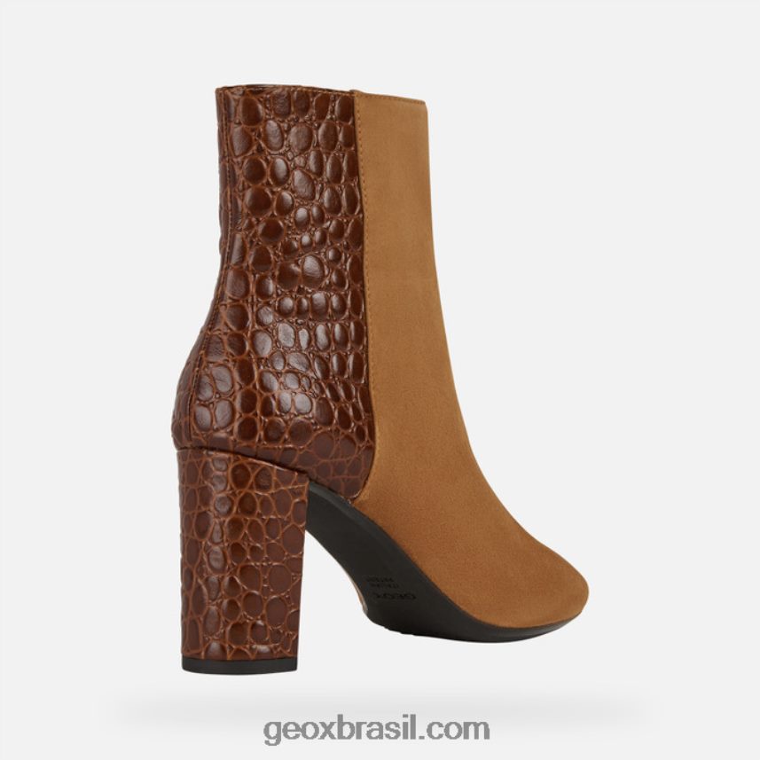 pheby 80 mulher conhaque Geox 28TF8X223