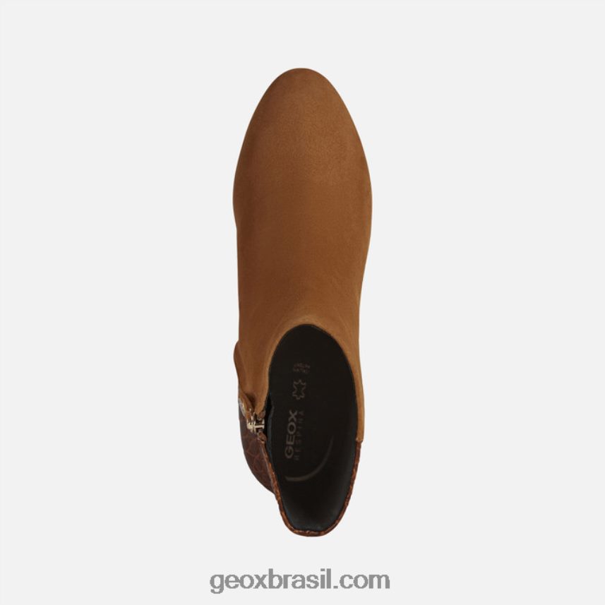 pheby 80 mulher conhaque Geox 28TF8X223