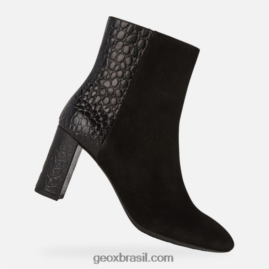 pheby 80 mulher preto Geox 28TF8X1720