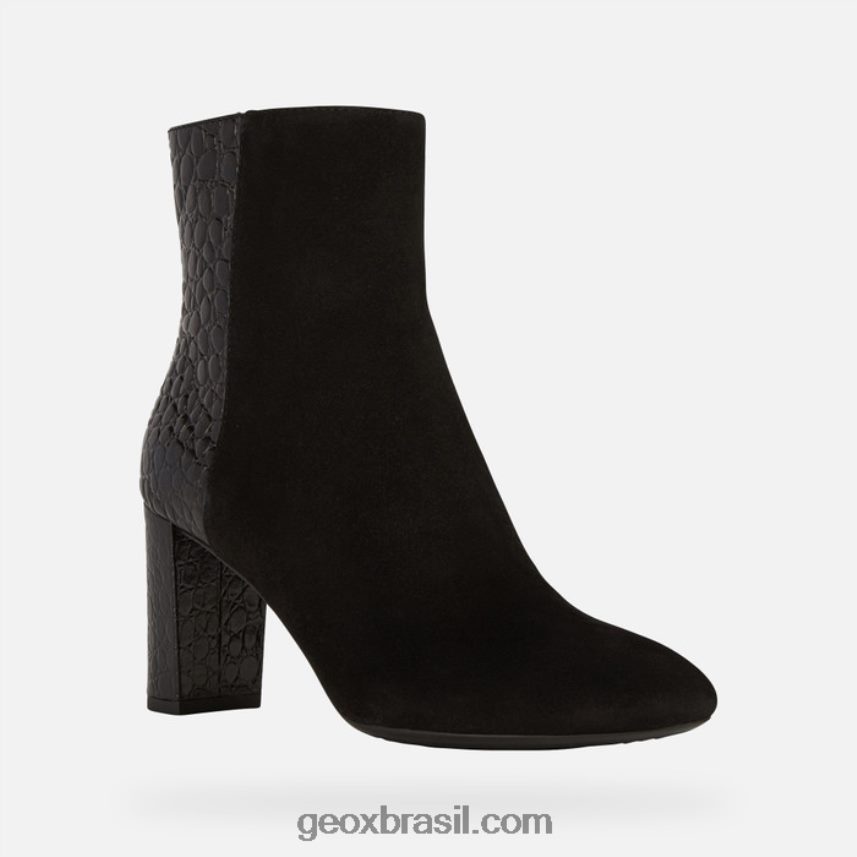 pheby 80 mulher preto Geox 28TF8X1720