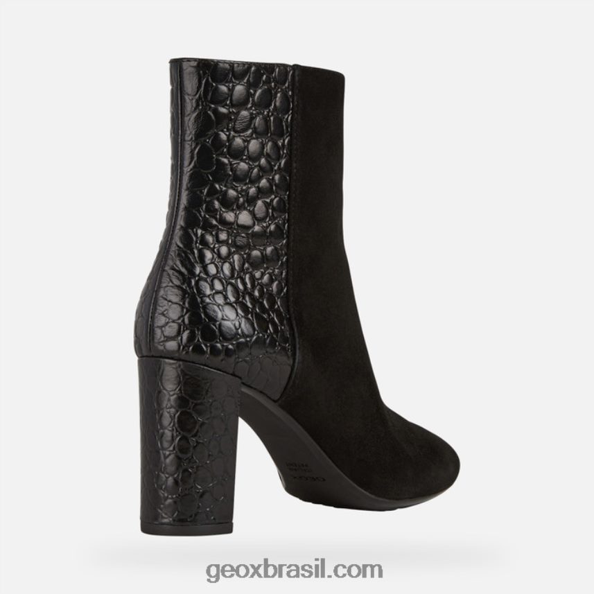 pheby 80 mulher preto Geox 28TF8X1720