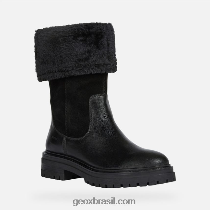 iridea mulher preto Geox 28TF8X222