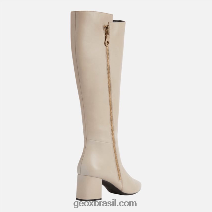 mulher bigliana taupe claro Geox 28TF8X147