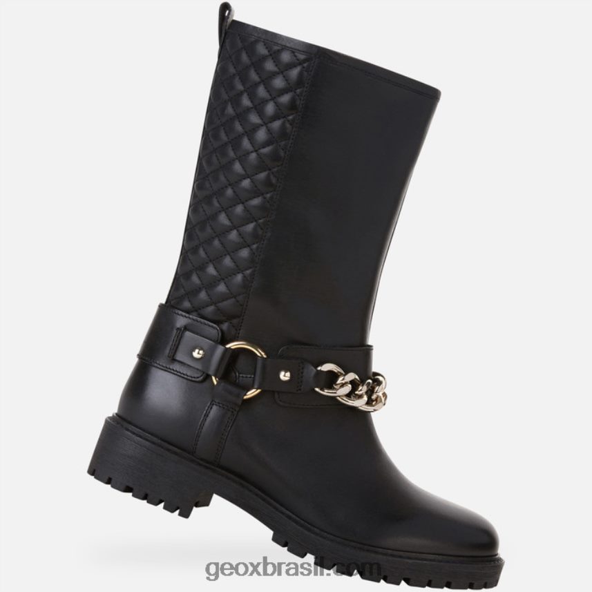 mulher hoara preto Geox 28TF8X320