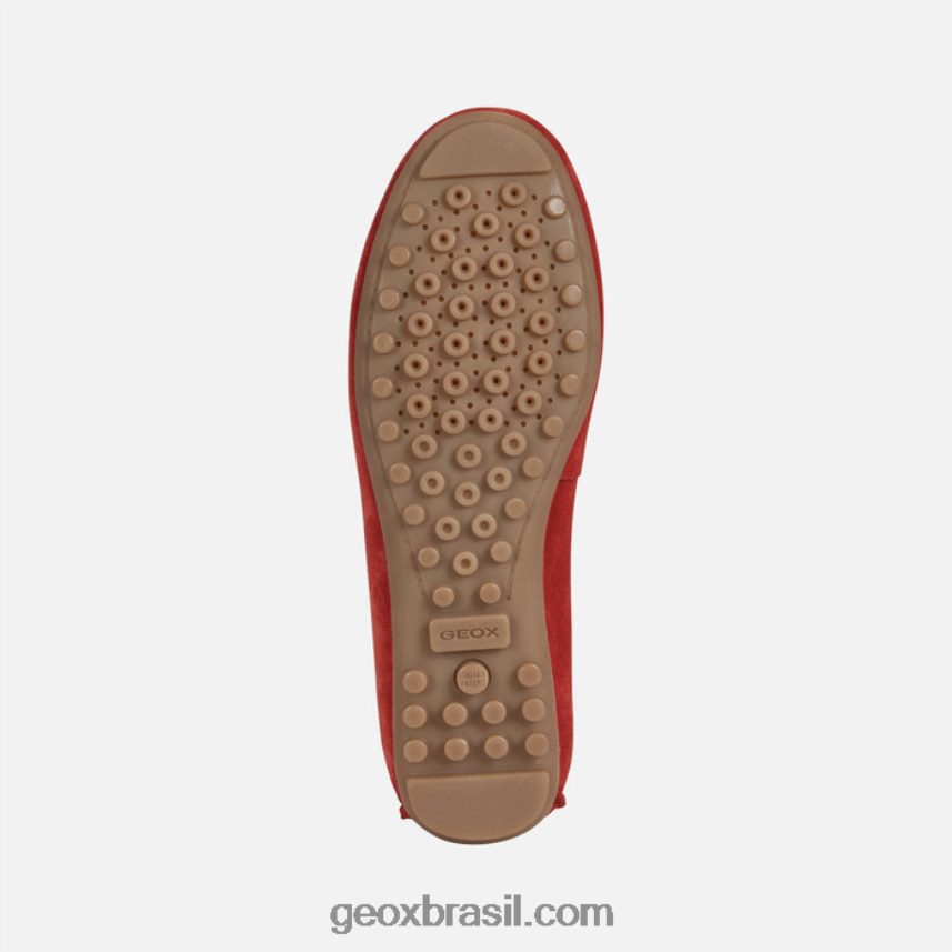 mulher Leelyan vermelho branco Geox 28TF8X430